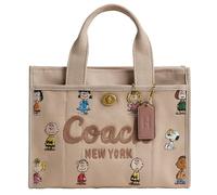 Coach Women's Cargo Tote 26, Dark Natural Multi, One Size