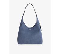 Coach Brooklyn Shoulder Bag Leather 28 cm blue