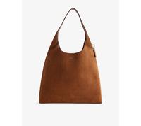 Coach Womens Coach Brooklyn 39 Suede Shoulder Bag B4/Warm Brown