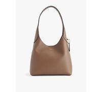 Coach Womens Coach Brooklyn Small Leather Shoulder Bag B4/Dark Stone