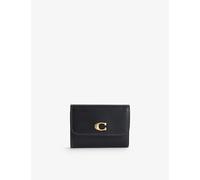 Coach Womens Coach Essential Leather Card Holder Black