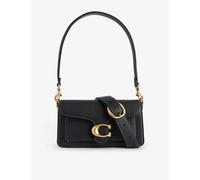 Coach Womens Coach Tabby 20 Leather Shoulder Bag Black