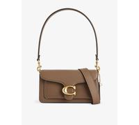 Coach Womens Coach Tabby 20 Leather Shoulder Bag Dark Stone