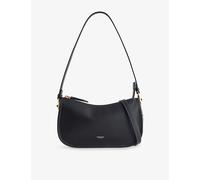 Coach Womens Coach Waverly Structured Leather Shoulder Bag B4/Black