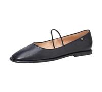 Coach Women's Emilia Mary Jane Flat, Black, 4 UK