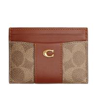 Coach Women's Essential Signature Card Holder B4/TAN Caramel