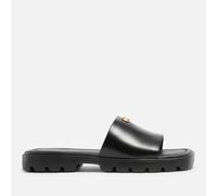 Coach Women's Florence Leather Sliders - UK 3