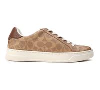Coach Womens High Line Trainers - Brown Leather - Size UK 9
