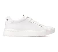 Coach Womens Lowline Signature Trainers - White Leather - Size UK 4.5