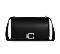 Coach Women's Luxe Refined Calf Leather Bandit Crossbody, Black, One Size