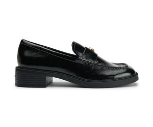 Coach Womens Penny Loafer Loafers Shoes Black