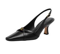 Coach Women's Rowyn Slingback Pump, Black, 4 UK