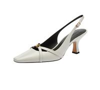 Coach Womens Rowyn Slingback Pump, Optical White, 4.5 UK