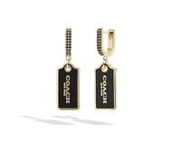 COACH Women's Signature Hangtag Huggies