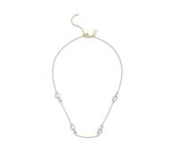 COACH Women's Signature Pavé C Strand Necklace