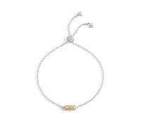 COACH Women's Signature Quilted Slide Bracelet, One Size, Brass, No Gem