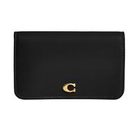 Coach Women's Slim Card Case Black One Size