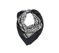 Coach Women's Vintage Signature C Printed Silk Square Scarf, Midnight Navy, One Size