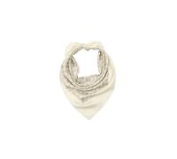 COACH Women's Textured Signature C Printed Silk Square Scarf, Off-White, One Size