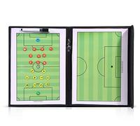 Coaches Tactical Board, Portable Football Basketball Magnetic Tactics Board Coaching, Strategy,Coaches Clipboard Kit with Magnets Marker Pen(Football)