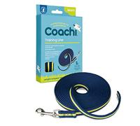 Coachi 5m Dog Training Line | Recall, Socialisation & Positive Training | Long Dog Lead for Recall Training & Outdoor Exploration | Soft Padded Webbing | Lightweight Long Line for Puppies & Dogs