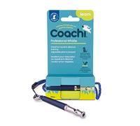 Coachi Professional Whistle, Adjustable Pitch, High Pitch, Recall Training, Lightweight & Compact, Adjustable Reflective Lanyard, Sensitive Dogs, Suitable for Dog & Puppy Training