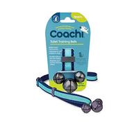 Coachi Toilet Training Bells, Suitable for Puppy or Newly Acquired Dog, House Training, Stop Door Scratching, Easy to Use, Adjustable Height. Dog Accessory, Great for Clicker Training, Easy to Hear