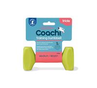 Coachi Training Dumbbell | Size Medium | Floats, Long Distance Throwing, Classic Retrieval Toy, Gundog & Puppy Training. Super Tough & Strong, For Medium Dogs