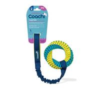 Coachi Tuggi Helix - Interactive Dog Toy for Tug of War & Play. Strong & Lightweight, Stretchy Bungee Handle, Reward Training, Interrupting Biting & Chewing, Ideal For Agility & Suitable for Puppies