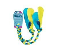 Coachi Tuggi Tug - Interactive Dog Toy for Tug of War & Play. Strong & Comfortable, Fun Reward Training, Great for Recall, Interrupting Biti
