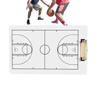 Coaching Board | Double Sided PVC Whiteboard,Double Sided Dry Erase Football Pinch Board for Training and Competition of American Football, Baseball and Hockey