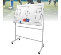 Coaching Clipboard with Erasable Pen, Double-Sided Whiteboard for Basketball or Football, Recording Tactical Plays