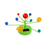 Coaching in Education DIY Colorful Solar System Planet Model Kit Educational Assembling Puzzle For Early Learning & Astronomy Early Childhood Experiences in Language Arts Early (Green, 32X11.8X16.5CM)