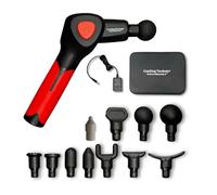Coaching The Body Muscle Liberator 3 Therapeutic Percussion Tool, Massage Gun, Rechargeable, Silicone Heads, 2.5 lbs, 13mm Stroke Depth, 16 Speed Settings, Quiet Operation