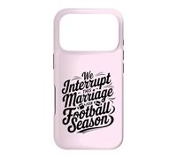 coach's wife we interrupt this marriage for football season Case for iPhone 17 Pro