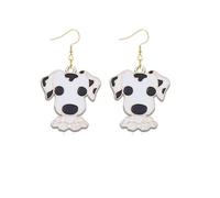 coadipress Cute Dog Earrings for Women Lovely Cartoon Alloy Corgi French Bulldog Schnauzer Basset Hounds Dalmatian Dog Earrings Animal Puppy Pets Earrings Charm Jewelry Gifts For Dog Pets Lovers, Zinc