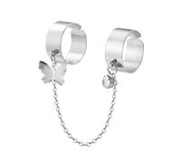 coadipress Punk Chain Open Cuff Finger Rings for Men Women Adjustable Hip Hop Vintage Gothic Stackable Statement Knuckle Ring Link Multiple Chain Ring Party Jewelry, Metal, unknow