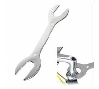 COAFTUG 4 in 1 Bike Headset Wrench, 30/32/36/40mm Bicycle Headset Spanner Double Open Multi-Size Spanner Carbon Steel Repair Tool for MTB Mountain Bike Cycling