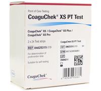 CoaguChek XS PT Test, 48 pcs . (2 x 24 )