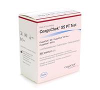 CoaguChek XS PT Test Strips, 2 x 24 Pieces