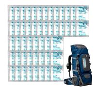 Coagulant - Portable Toilet Powder, Urine Solidifier Kit | 50 Pieces Pack, Odor Control Formula, Camping Hygiene Scenario, RV Boat Tent Outdoor Travel Waste Management Use Safe Absorbent