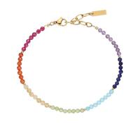 COAI Healing Crystal Bracelet for Women, Beaded 7 Chakra Bracelet for Women 3mm