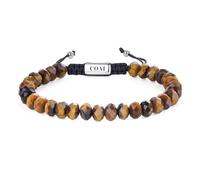 COAI Tiger Eye Bracelet for Men, Handmade Jewelry Crystal Beaded Bracelet for Men
