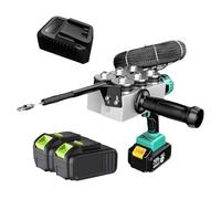 COAKUE Fully Automatic Electrician Needle Threader, Lithium Battery Electric Needle Threader, Wire Pulling Speed 50m/Min 2*Battery