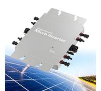 COAKUE Solar Micro Inverter,Grid Tied Micro Inverter,IP65 Waterproof Grid Tie Inverter Microinverter,MPPT Micro Solar Inverter,Monitored via WiFi or Mobile APP 600W