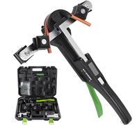 COAKUE Tubing Bender Kit with Reverse Bend, HVAC Ratchet Copper Pipe Bender Tool Set, 90° Bend with 7 1/4"-7/8" Dies for Refrigerator Air Conditioner Repair