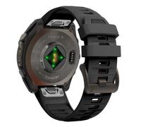 (Coal Ash Black, QuickFit 22mm) 1:1 Fenix8 Watch Band For Garmin Fenix 8 47mm 51mm E 7 7X 6 6X 5 5X/Epix Pro/Enduro 3 QuickFit 22mm 26mm Silicone Strap Bracelet