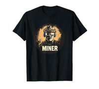Coal Dust and Courage with this Miner Look T-Shirt