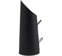 Coal Hod Scuttle Steel with Black Powder Coated Finish