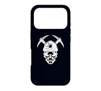 Coal Miner Skull Funny Underground Miner Mining Humor Case for iPhone 17 Pro